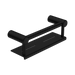 Nero Mecca Care 25mm Grab Rail With Shelf 300mm - Matte Black