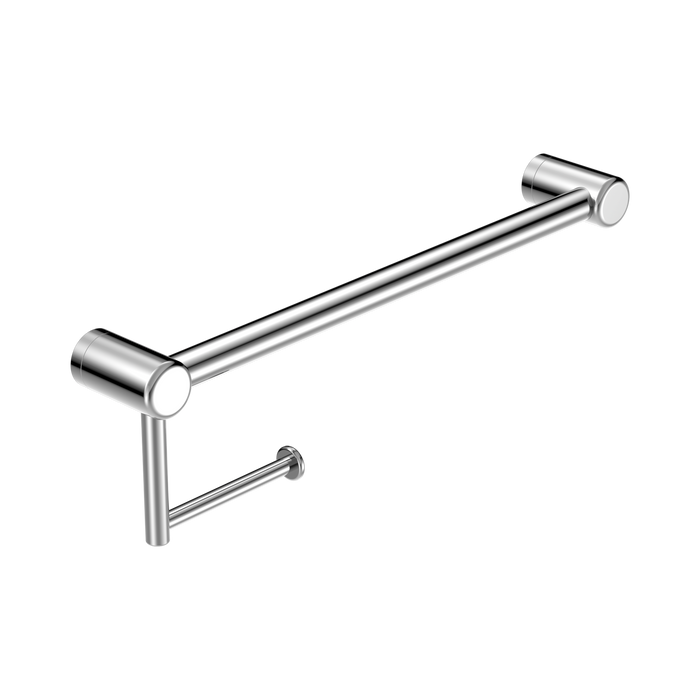 Nero Mecca Care 25mm Toilet Roll Rail 450mm - Chrome