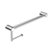 Nero Mecca Care 25mm Toilet Roll Rail 450mm - Chrome