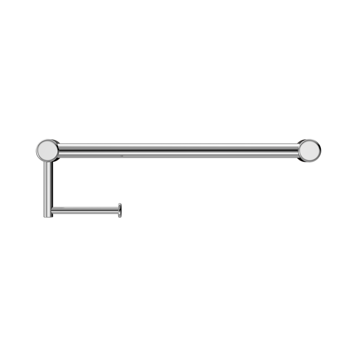 Nero NRCR2518ACH Mecca Care 25mm Toilet Roll Rail 450mm Chrome image 2 | SKU: NRCR2518ACH