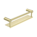 Nero Mecca Care 25mm Grab Rail With Shelf 450mm - Brushed Gold