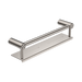 Nero Mecca Care 25mm Grab Rail With Shelf 450mm - Brushed Nickel