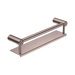 Nero Mecca Care 25mm Grab Rail With Shelf 450mm - Brushed Bronze