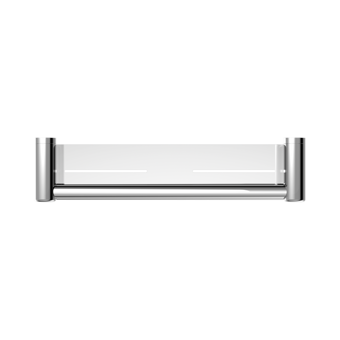 Nero NRCR2518CCH Mecca Care 25mm Grab Rail With Shelf 450mm Chrome image 2 | SKU: NRCR2518CCH