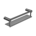 Nero Mecca Care 25mm Grab Rail With Shelf 450mm - Gun Metal