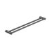 Nero Mecca Care 25mm Double Towel Grab Rail 900mm - Gun Metal