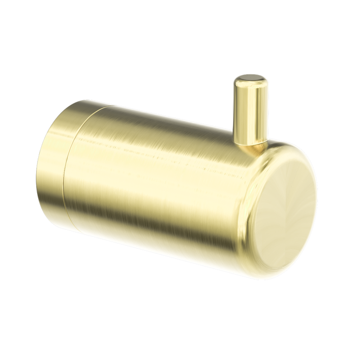 Nero Mecca Care 25mm Wall Hook - Brushed Gold