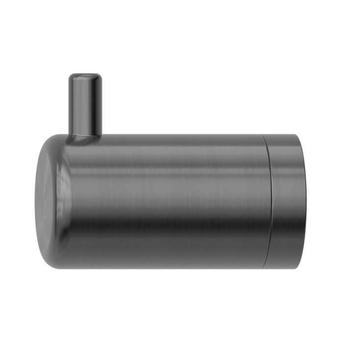 Nero NRCR2582GM Mecca Care 25mm Wall Hook Gun Metal image 2 | SKU: NRCR2582GM