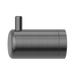 Nero NRCR2582GM Mecca Care 25mm Wall Hook Gun Metal image 2 | SKU: NRCR2582GM