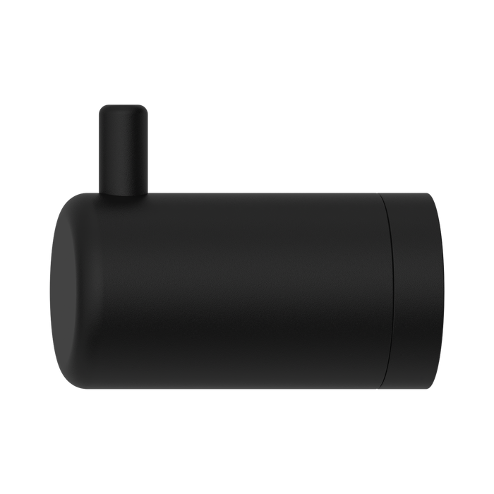 Nero NRCR2582MB Mecca Care 25mm Wall Hook Matte Black image 2 | SKU: NRCR2582MB