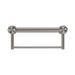Nero NRCR3212BBN Mecca Care 32mm Grab Rail With Towel Holder 300mm Brushed Nickel image 2 | SKU: NRCR3212BBN