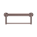 Nero NRCR3212BBZ Mecca Care 32mm Grab Rail With Towel Holder 300mm Brushed Bronze image 2 | SKU: NRCR3212BBZ
