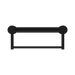 Nero NRCR3212BMB Mecca Care 32mm Grab Rail With Towel Holder 300mm Matte Black image 2 | SKU: NRCR3212BMB