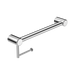 Nero Mecca Care 32mm Grab Rail With Toilet Roll Holder 450mm - Chrome