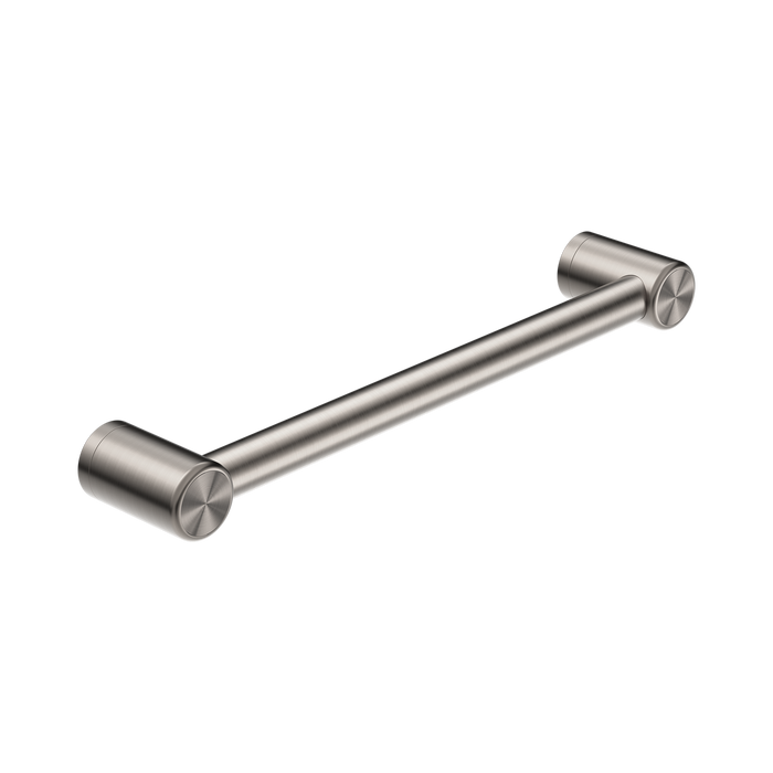 Nero Mecca Care 32mm Grab Rail 450mm - Brushed Nickel