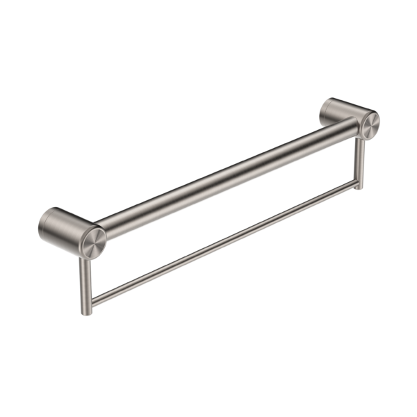 Nero Mecca Care 32mm Grab Rail With Towel Holder 300mm