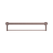 Nero NRCR3224BBZ Mecca Care 32mm Grab Rail With Towel Holder 600mm Brushed Bronze image 2 | SKU: NRCR3224BBZ
