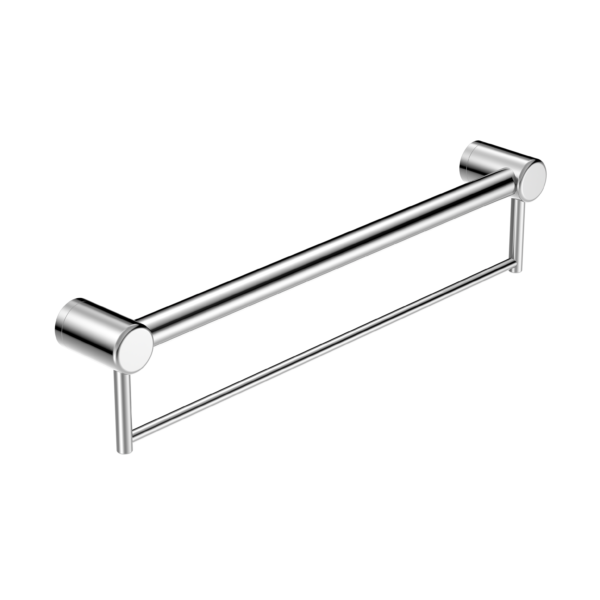 Nero Mecca Care 32mm Grab Rail With Towel Holder 900mm