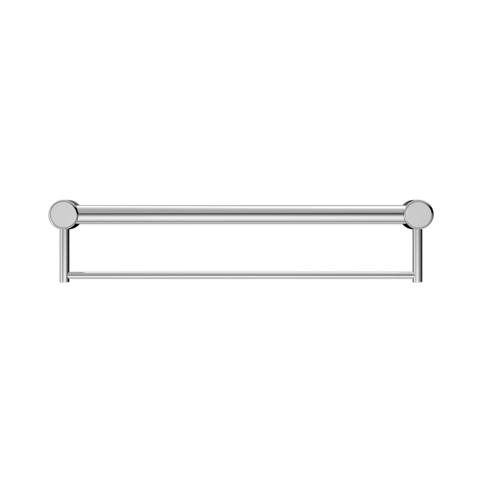 Nero NRCR3224BCH Mecca Care 32mm Grab Rail With Towel Holder 600mm Chrome image 2 | SKU: NRCR3224BCH