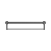 Nero NRCR3224BGM Mecca Care 32mm Grab Rail With Towel Holder 600mm Gun Metal image 2 | SKU: NRCR3224BGM