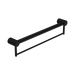 Nero Mecca Care 32mm Grab Rail With Towel Holder 600mm - Matte Black