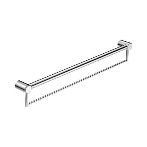 Nero Mecca Care 32mm Grab Rail With Towel Holder 900mm - Chrome
