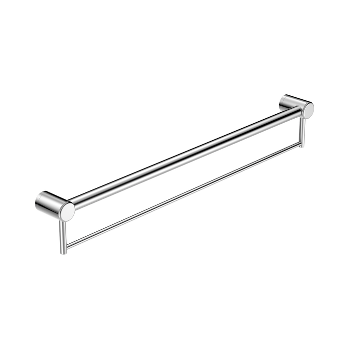 Nero Mecca Care 32mm Grab Rail With Towel Holder 900mm - Chrome