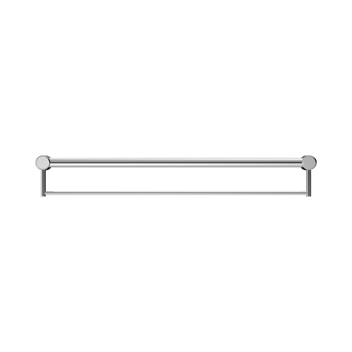 Nero NRCR3230BCH Mecca Care 32mm Grab Rail With Towel Holder 900mm Chrome image 2 | SKU: NRCR3230BCH