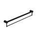 Nero Mecca Care 32mm Grab Rail With Towel Holder 900mm - Matte Black