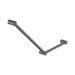 Nero Mecca Care 32mm Ambulant Toilet Grab Rail 45 Degree 750X450mm - Gun Metal