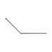 Nero NRCR3245BN Mecca Care 32mm DDA Grab Rail Set 45 Degree 750X900mm Brushed Nickel image 2 | SKU: NRCR3245BN