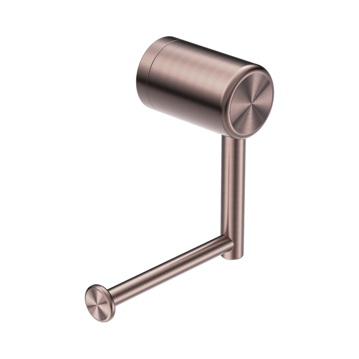 Nero Mecca Care Heavy Duty Toilet Roll Holder - Brushed Bronze