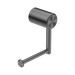 Nero Mecca Care Heavy Duty Toilet Roll Holder - Gun Metal