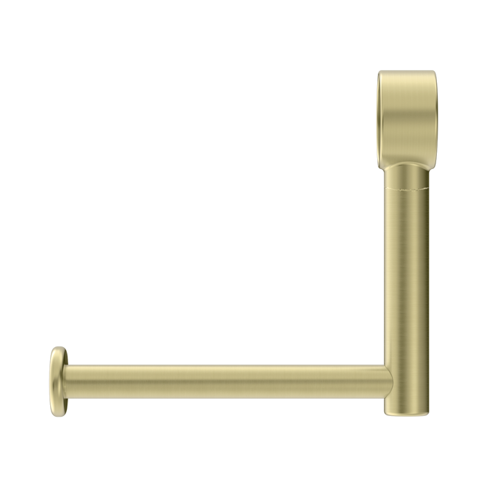 Nero NRCR3286TBG Mecca Care Add On Toilet Roll Holder Brushed Gold image 2 | SKU: NRCR3286TBG