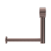 Nero NRCR3286TBZ Mecca Care Add On Toilet Roll Holder Brushed Bronze image 2 | SKU: NRCR3286TBZ
