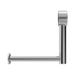 Nero NRCR3286TCH Mecca Care Add On Toilet Roll Holder Chrome image 2 | SKU: NRCR3286TCH