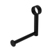 Nero Mecca Care Add On Toilet Roll Holder - Matte Black