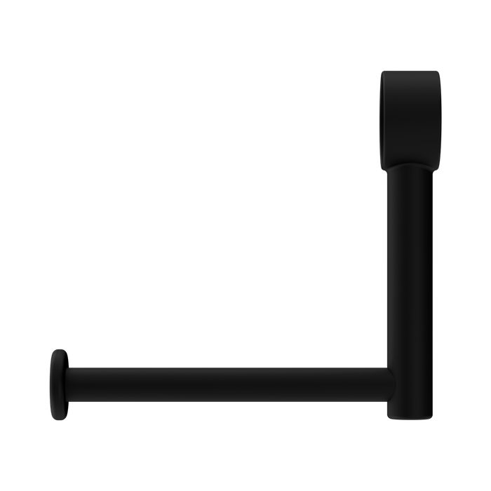 Nero NRCR3286TMB Mecca Care Add On Toilet Roll Holder Matte Black image 2 | SKU: NRCR3286TMB