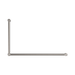Nero NRCR3290BN Mecca Care 32mm DDA Grab Rail Set 90 Degree 600X1000mm Brushed Nickel image 2 | SKU: NRCR3290BN