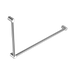 Nero Mecca Care 32mm DDA Accessible Toilet Grab Rail Set 90 Degree 600X1000mm - Chrome