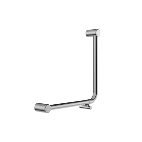 Nero Mecca Care 32mm Ambulant 90 Degree Bent Tube Grab Rail 450X450mm