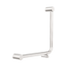 Nero Mecca Care 32mm Ambulant 90 Degree Bent Tube Grab Rail 450X450mm - Brushed Nickel