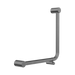 Nero Mecca Care 32mm Ambulant 90 Degree Bent Tube Grab Rail 450X450mm - Gun Metal
