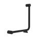 Nero Mecca Care 32mm Ambulant 90 Degree Bent Tube Grab Rail 450X450mm - Matte Black