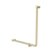 Nero Mecca Care 32mm 90 Degree NZ4121 Accessible Toilet Grab Rail 750X750mm - Brushed Gold
