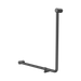 Nero Mecca Care 32mm 90 Degree NZ4121 Accessible Toilet Grab Rail 750X750mm - Gun Metal