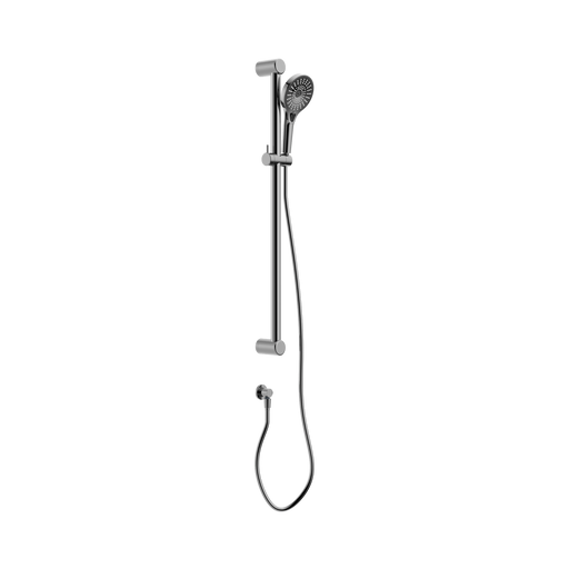 Nero Mecca Care 32mm Grab Rail And Adjustable Shower Rail Set 900mm - Chrome