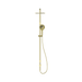 Nero NRCS007BG Mecca Care 25mm Grab Rail 900mm Twin Shower Set Brushed Gold image 2 | SKU: NRCS007BG