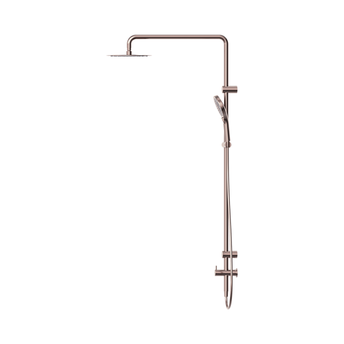Nero NRCS007BZ Mecca Care 25mm Grab Rail 900mm Twin Shower Set Brushed Bronze image 3 | SKU: NRCS007BZ