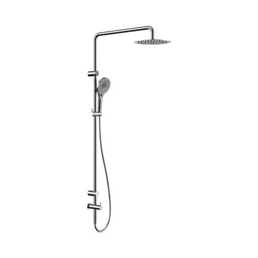 Nero Mecca Care 25mm Grab Rail 900mm Twin Shower Set - Chrome